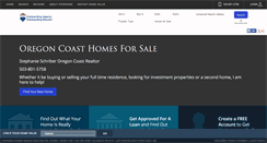 Desktop Screenshot of oregoncoastpropertyonline.com